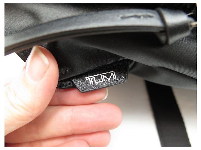NUOVO ZAINO TUMI DEVOE PRATO 130456-1041 ZAINO IN TELA DI NYLON NERO - vista 8