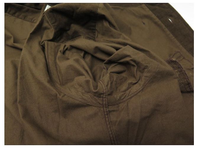 Hermès NOVA CAMISA RIBBED HERMES M 39 CAMISA DE ALGODÃO MARROM NOVA - vista 4