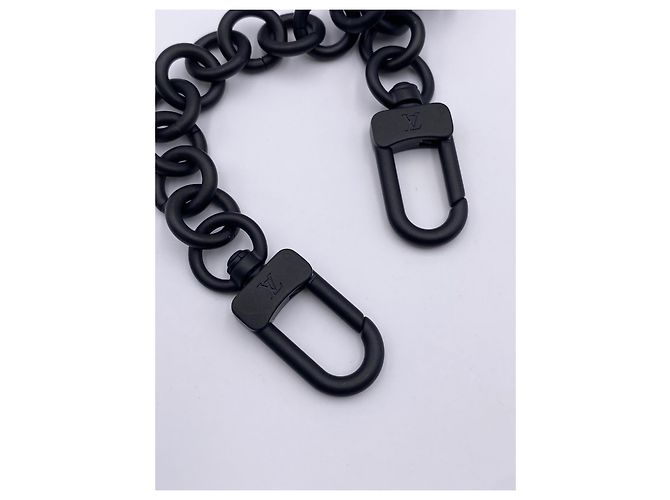 Tracolla catena Louis Vuitton amovibile nera Nero - vista 8