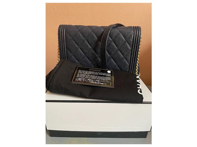 Chanel Wallet on Chain in pelle blu navy - vista 7