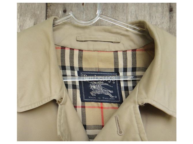 Burberry trench vintage uomo 50 Beige - vista 6