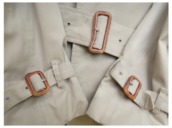 Burberry trench vintage uomo 50 Beige - vista 8