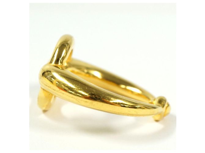 Ring Hermès HERMES Horse Bit Anello sciarpa donna oro D'oro - vista 4