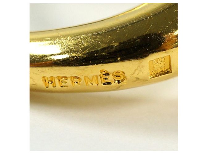 Ring Hermès HERMES Horse Bit Anello sciarpa donna oro D'oro - vista 6
