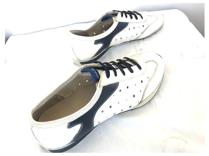 Sneakers Salvatore Ferragamo in pelle bianca Bianco - vista 4