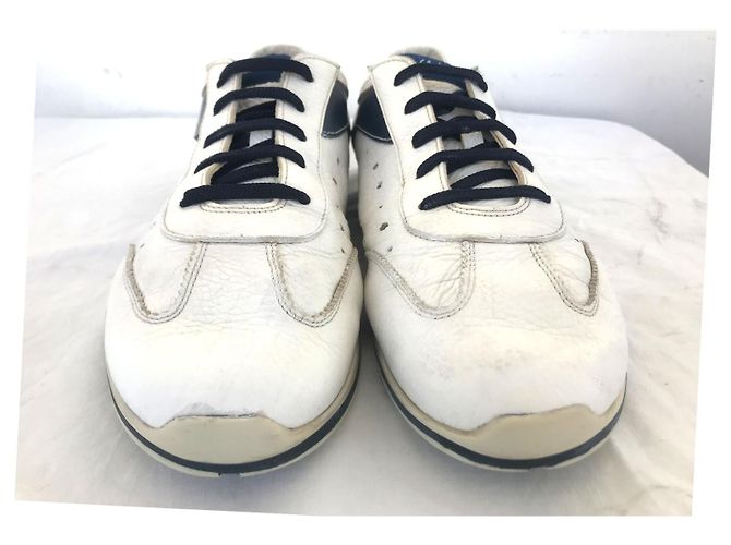 Sneakers Salvatore Ferragamo in pelle bianca Bianco - vista 6