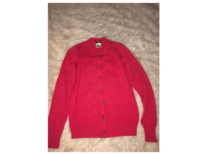 Chanel Cardigan Rosa Kaschmir Pink - Ansicht 4