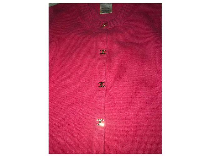 Chanel Cardigan Rosa Kaschmir Pink - Ansicht 5