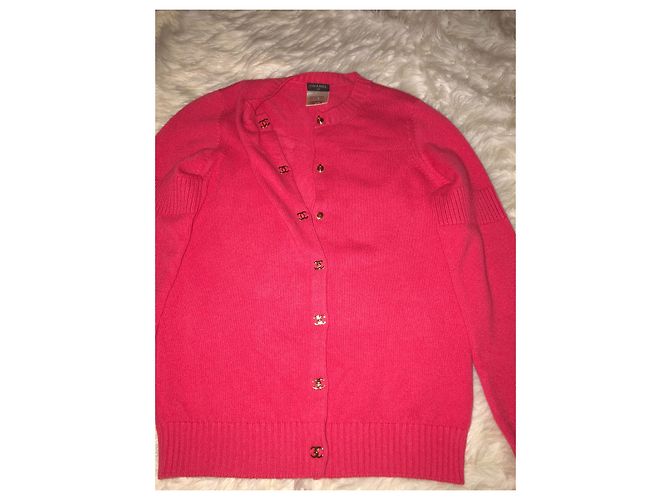 Chanel Cardigan Rosa Kaschmir Pink - Ansicht 9