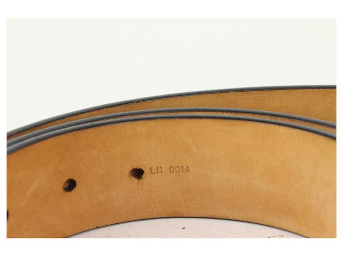 Louis Vuitton Grande 40/100 Cintura da montagna giapponese nera x oro - vista 2