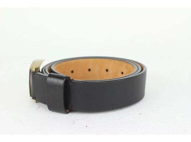 Louis Vuitton Grande 40/100 Cintura da montagna giapponese nera x oro - vista 6