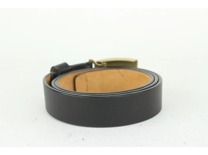 Louis Vuitton Grande 40/100 Cintura da montagna giapponese nera x oro - vista 7