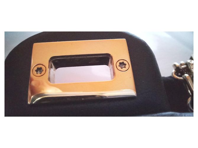 Chanel, Borsa di banana 2.55 Nero lucido. - vista 11
