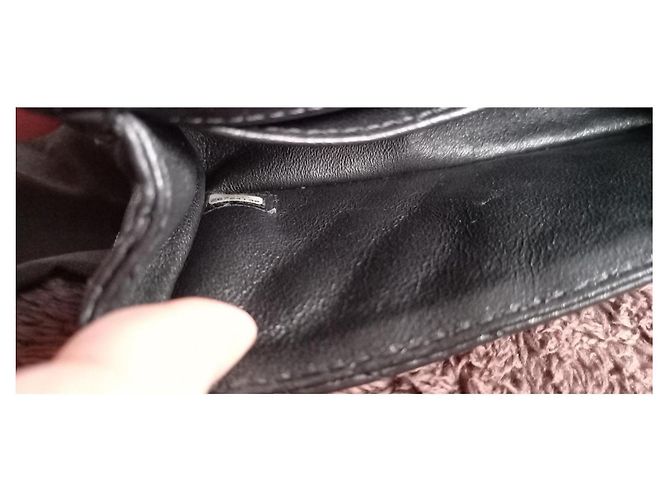 Chanel, Borsa di banana 2.55 Nero lucido. - vista 6