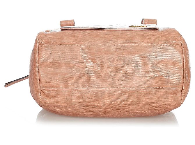 Chloé Chloe Rosa Eclipse-Leder-Boston-Tasche - Ansicht 4