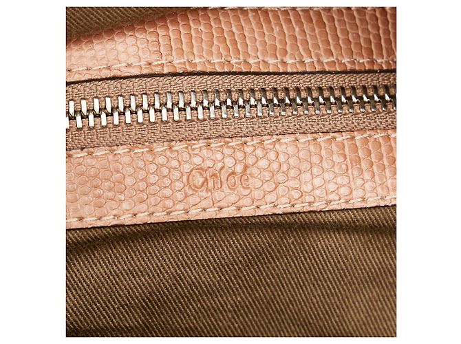 Chloé Chloe Rosa Eclipse-Leder-Boston-Tasche - Ansicht 6