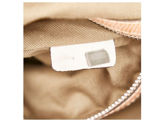 Chloé Chloe Rosa Eclipse-Leder-Boston-Tasche - Ansicht 8