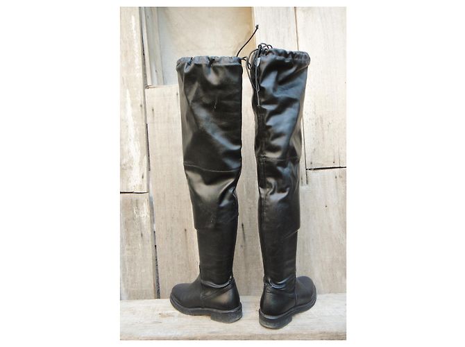 Botas altas Ann Tuil Koweit piel negra 36 Negro - vista 2