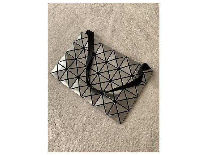 Issey Miyake Borsa a tracolla BaoBao argento - vista 2
