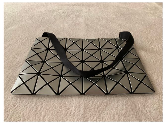 Issey Miyake Borsa a tracolla BaoBao argento - vista 3