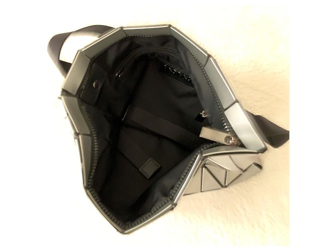 Issey Miyake Borsa a tracolla BaoBao argento - vista 4