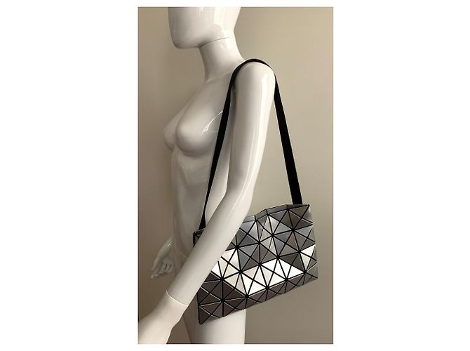 Issey Miyake Borsa a tracolla BaoBao argento - vista 7