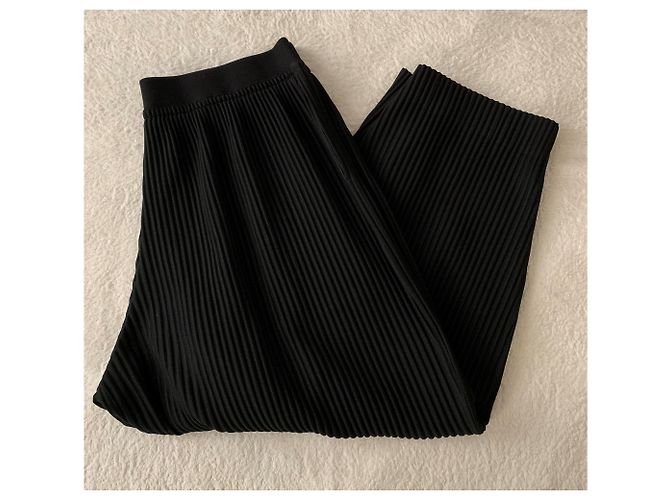 Issey Miyake Pantaloni neri Homme Plissé - vista 6