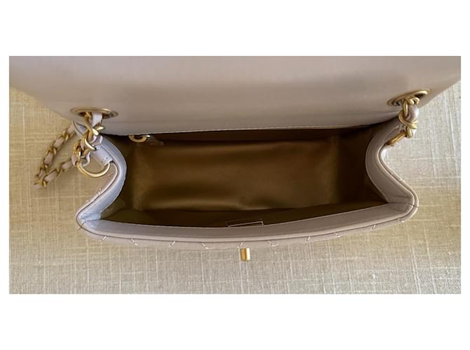 Timeless Chanel Pearl Crush Square Mini Patta Singola Porpora - vista 7