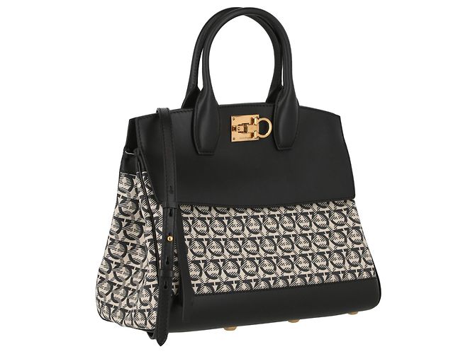 Salvatore Ferragamo Studio Gancini Monogramm Tote - Ansicht 2