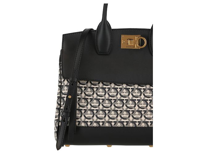 Salvatore Ferragamo Studio Gancini Monogramm Tote - Ansicht 3
