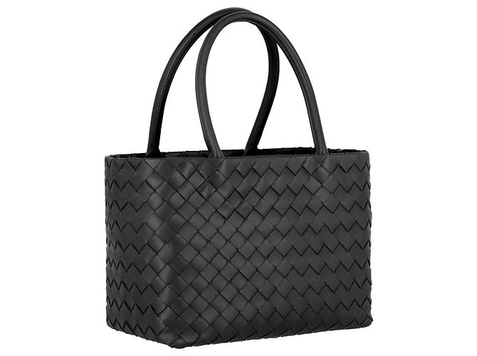 Bottega Veneta Kleine Intercciato Leder Tote - Ansicht 2