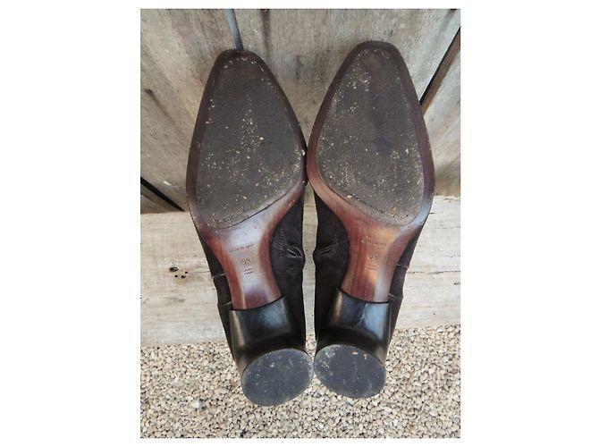 Costume National Botas de traje nacional Marrón oscuro - vista 5
