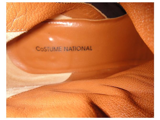 Costume National Botas de traje nacional Marrón oscuro - vista 6