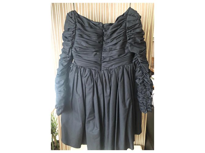 Autre Marque Top Khaite Negro de Algodón - vista 2