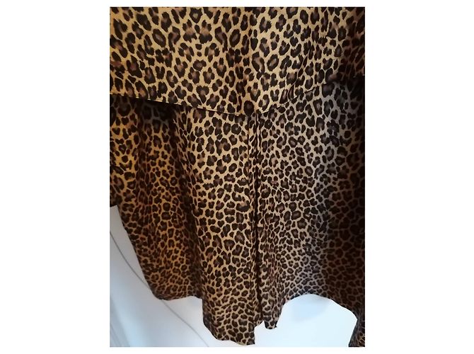 Gabardina impermeable Sonia Rykiel estampado leopardo Estampado de leopardo - vista 2