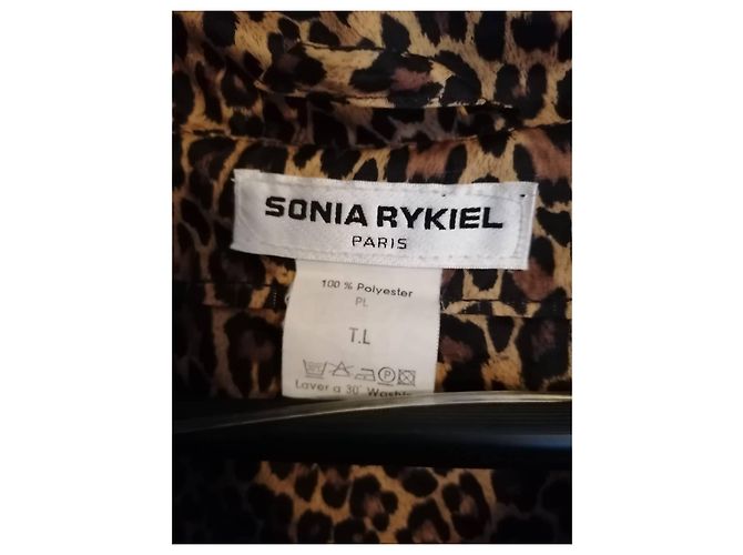 Gabardina impermeable Sonia Rykiel estampado leopardo Estampado de leopardo - vista 5