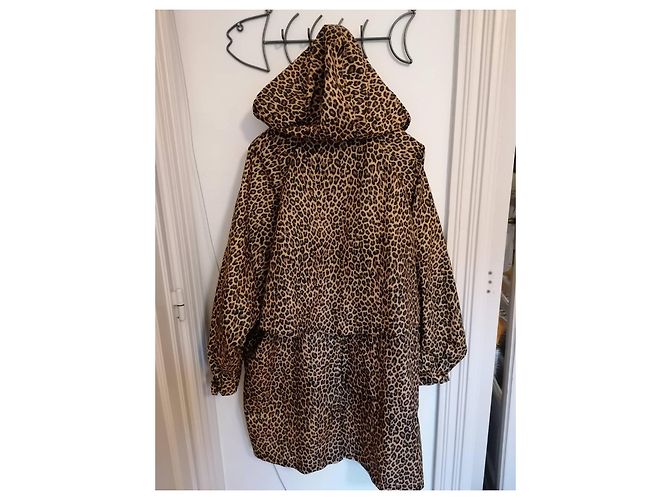Gabardina impermeable Sonia Rykiel estampado leopardo Estampado de leopardo - vista 6