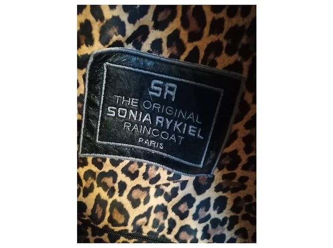 Gabardina impermeable Sonia Rykiel estampado leopardo Estampado de leopardo - vista 7