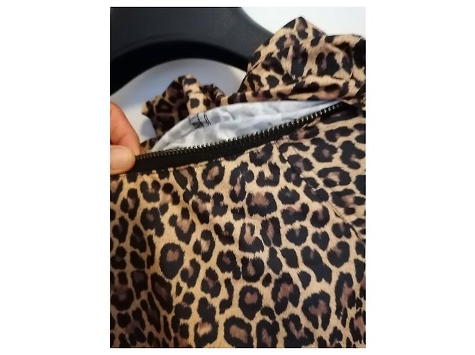 Gabardina impermeable Sonia Rykiel estampado leopardo Estampado de leopardo - vista 8