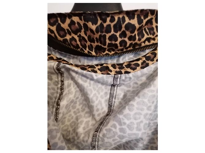 Gabardina impermeable Sonia Rykiel estampado leopardo Estampado de leopardo - vista 9