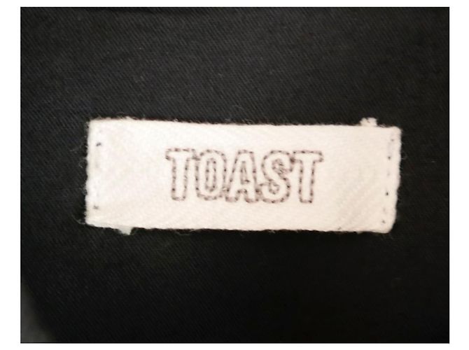 Toast Gestreiftes Jeanshemdkleid Marineblau - Ansicht 5