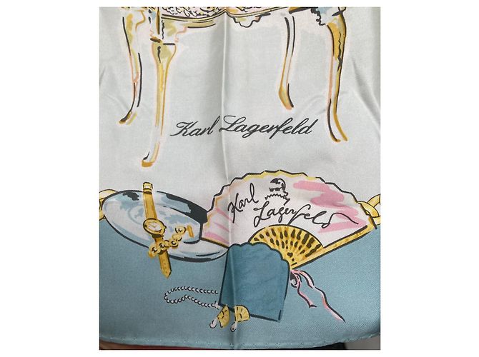 Sciarpa vintage sublime Karl Lagerfeld - vista 2