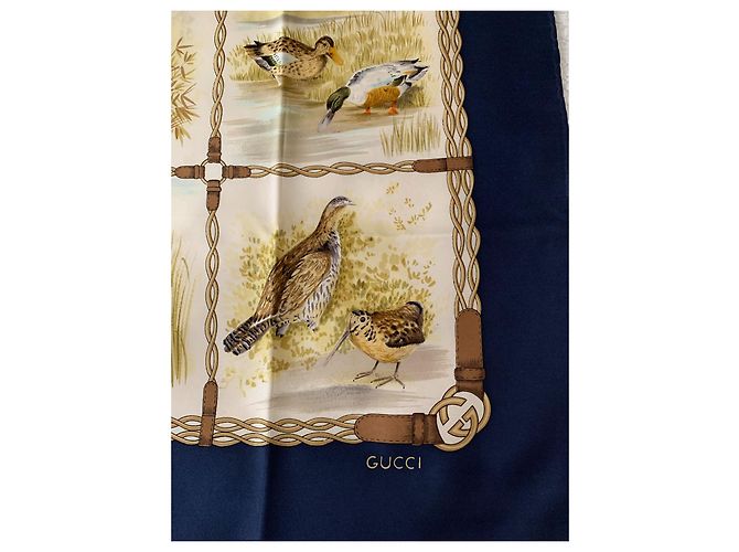 Gucci Vintage Seidentuch - Ansicht 2