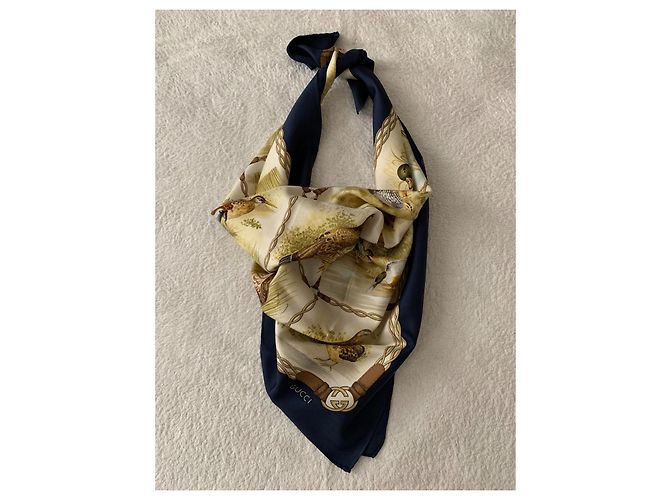 Gucci Vintage Seidentuch - Ansicht 4