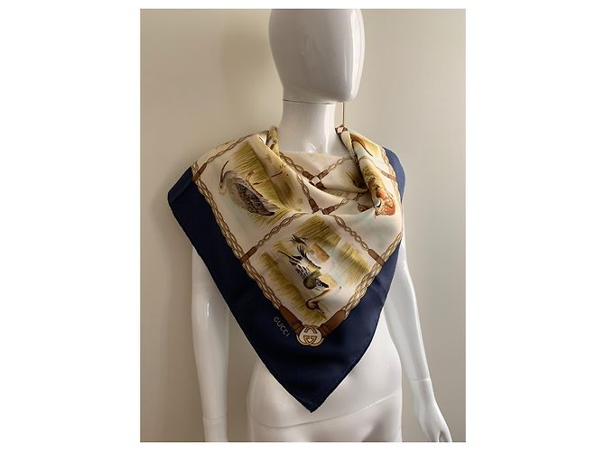 Gucci Vintage Seidentuch - Ansicht 8