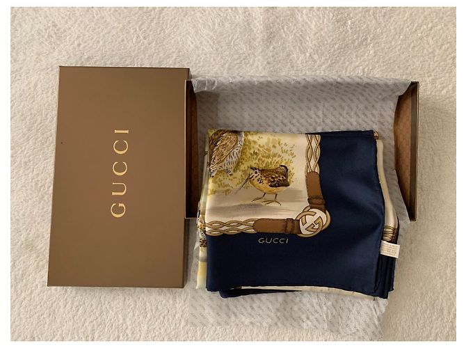 Gucci Vintage Seidentuch - Ansicht 9