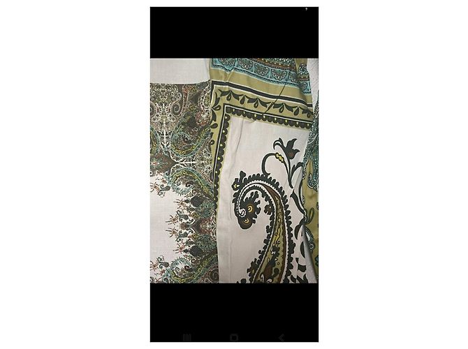 Etro camicia stretch paisley Multicolore - vista 10