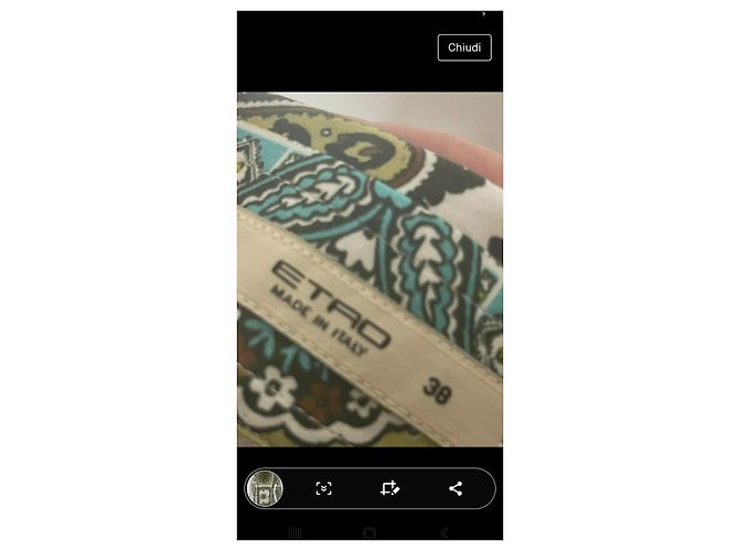 Etro camicia stretch paisley Multicolore - vista 6