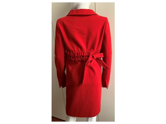 Gianfranco Ferre Vintage Vintage red wool coat - view 11