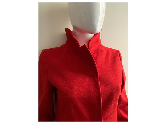 Gianfranco Ferre Vintage Vintage red wool coat - view 12